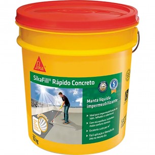 Manta Liquida Sikafill 15 Kg Concreto