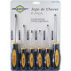 Jogo Chave Fenda_Phil Brasfort Crv 6P 7029 Jogo Chave Fenda_Phil Brasfort Crv 6P 7029