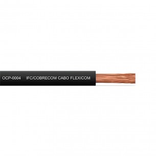 Fio Cabo Auto Cobrecom 120.00 Preto Por Metro (1 Metro)