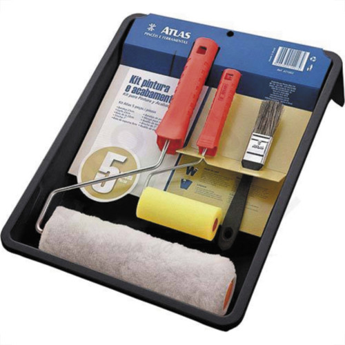 Kit P/Pintura Atlas La C/5Pc At1002 Kit P/Pintura Atlas La C/5Pc At1002