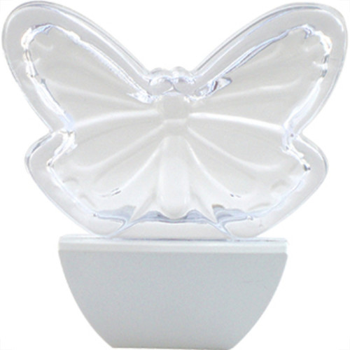 Luz Noturna Brasfort Led Borboleta Rosa 127 Luz Noturna Brasfort Led Borboleta Rosa 127