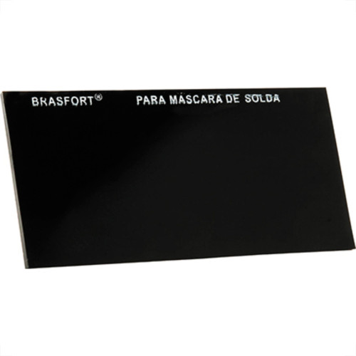 Vidro P/Mascara Solda Escuro Brasfort 12 Vidro P/Mascara Solda Escuro Brasfort 12