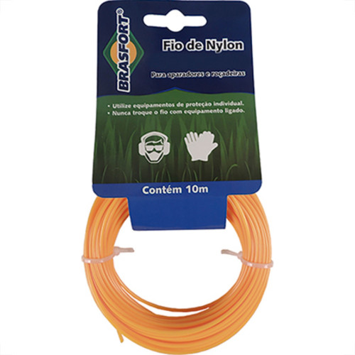Fio Nylon 1,8Mm/10Mt Red Brasfort 7532 Fio Nylon 1,8Mm/10Mt Red Brasfort 7532
