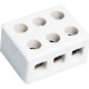 Conector Brasfort Porcelana 10Mm Trifasico 8610 - Kit C/50 Unidades Conector Brasfort Porcelana 10Mm Trifasico 8610 - Kit C/50 Unidades