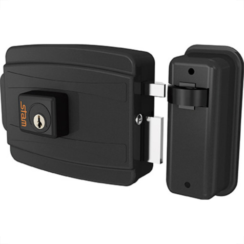 Fechad Eletr Stam Fixa Grafite/Preto Fosco Fechad Eletr Stam Fixa Grafite/Preto Fosco