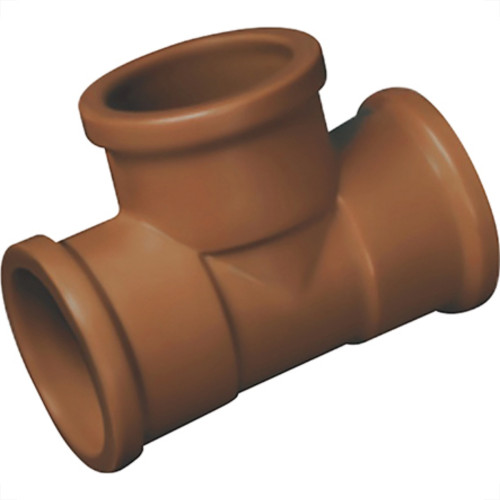 Tee Corr Plastik Lll D 1.1/4 Marrom - Kit C/10 Unidades Tee Corr Plastik Lll D 1.1/4 Marrom - Kit C/10 Unidades