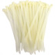 Abracadeira Nylon Brasfort 4,8X400 Branco C/100 Abracadeira Nylon Brasfort 4,8X400 Branco C/100