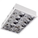 Luminaria Emb Alet Refl Blum 4Xe27 Branco 6291 Luminaria Emb Alet Refl Blum 4Xe27 Branco 6291