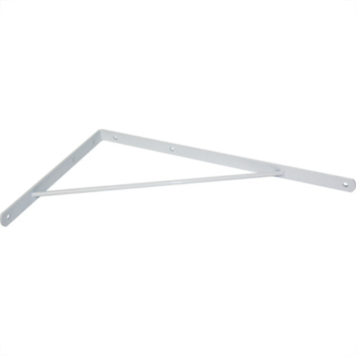 Cantoneira Mao Francesa Overtime Reforc Branco 40Cm - Kit C/12 Unidades Cantoneira Mao Francesa Overtime Reforc Branco 40Cm - Kit C/12 Unidades