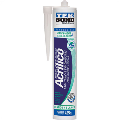 Selatrincas Tekbond Branco Tubo 425Gr Selatrincas Tekbond Branco Tubo 425Gr