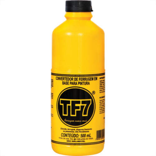 Removedor Neutralizador Convertedor. De Ferrugem Primer Tf7 500Ml Removedor Neutralizador Convertedor. De Ferrugem Primer Tf7 500Ml