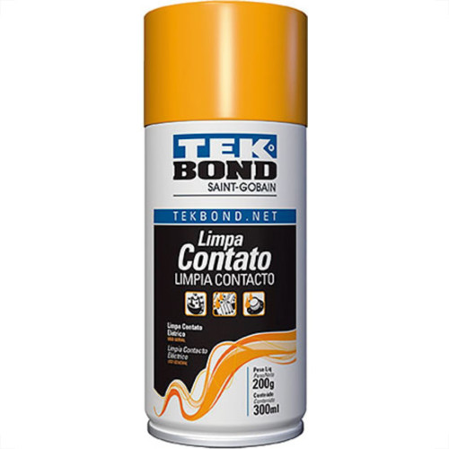 Limpa Contato Eletrico Tekbond 300M/200G Limpa Contato Eletrico Tekbond 300M/200G