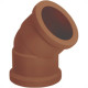 Cotovelo Corr Plastik PVC Liso Liso R 4X45 Marrom Cotovelo Corr Plastik PVC Liso Liso R 4X45 Marrom