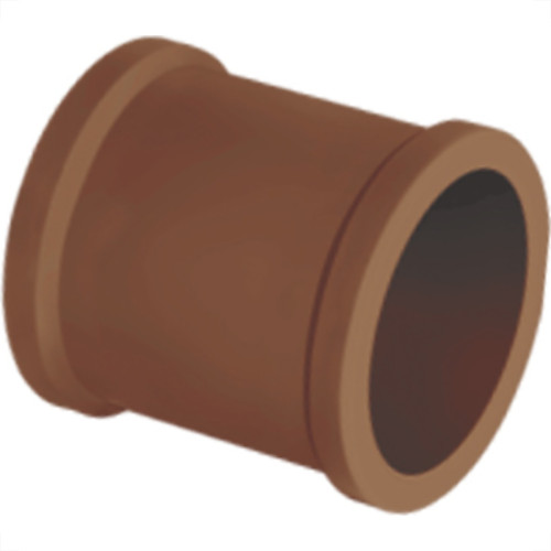 Luva Corr Plastik PVC Liso Liso Marrom 3