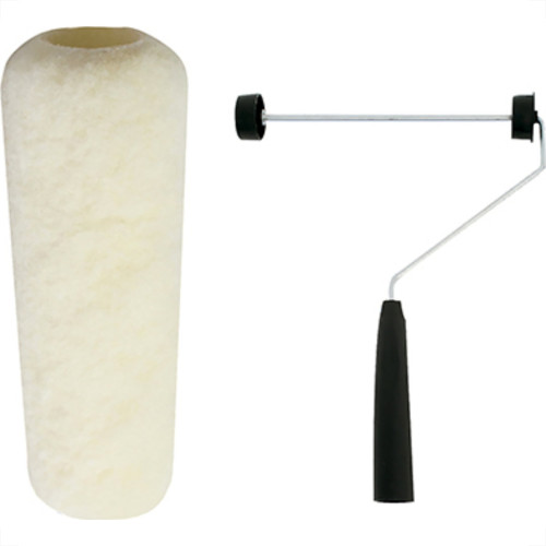 Rolo Compel De La Carneiro+Cabo 23Cm - Kit C/6 Unidades Rolo Compel De La Carneiro+Cabo 23Cm - Kit C/6 Unidades