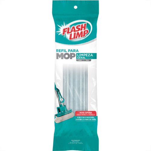 Refil Rodo Absorvente Flash 28Cm R7671 Refil Rodo Absorvente Flash 28Cm R7671