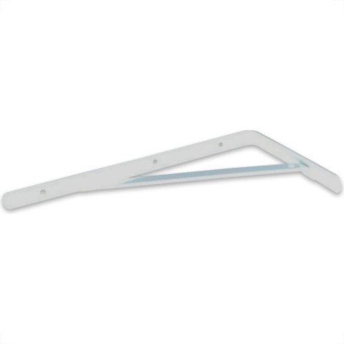 Cantoneira Mao Francesa R.C.A Forte Branco 30Cm - Kit C/12 Unidades Cantoneira Mao Francesa R.C.A Forte Branco 30Cm - Kit C/12 Unidades