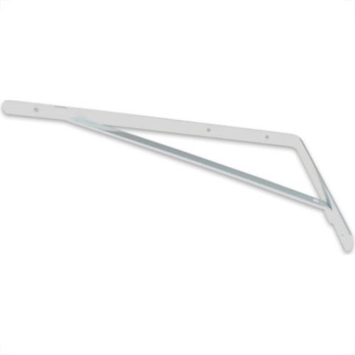 Cantoneira Mao Francesa R.C.A Forte Branco 40Cm - Kit C/12 Unidades Cantoneira Mao Francesa R.C.A Forte Branco 40Cm - Kit C/12 Unidades