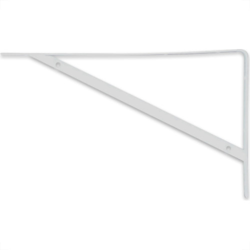 Cantoneira Mao Francesa R.C.A Leve Branco 40Cm - Kit C/12 Unidades Cantoneira Mao Francesa R.C.A Leve Branco 40Cm - Kit C/12 Unidades