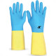 Luva Kalipso Neoprex Amarelo/Azul 09-G Luva Kalipso Neoprex Amarelo/Azul 09-G