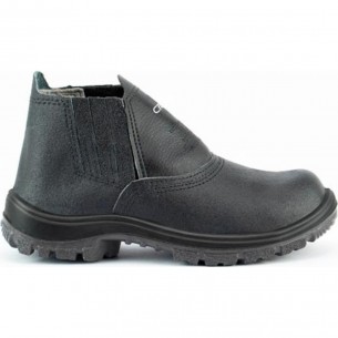 Botin Couro C/Ela Bi Plus 41 Crival