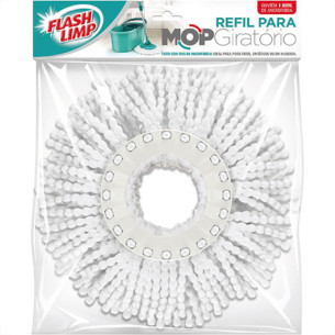 Refil Para Mop Giratorio Flash Limp