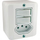 Sistema X Radial Branco 2S+1T 10A C/Caixa 1902117 Sistema X Radial Branco 2S+1T 10A C/Caixa 1902117