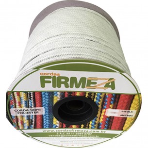 Corda Poliest.Firmeza Branco 12Mm-105Mt Carr
