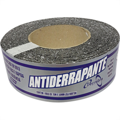 Fita Anti-Derrapante Tecnibra 20Mx50Mm Pr Fita Anti-Derrapante Tecnibra 20Mx50Mm Pr