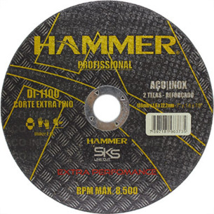 Disco Sped/Inox Hammer 7X7/8X1.6