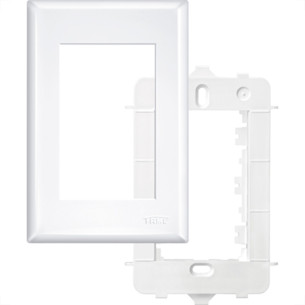 Espelho Placa Fame Evidence 2887 4X2 3 Modulo