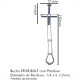Bucha Drywall Sforbolt 1/4 C/100 C/Par Bucha Drywall Sforbolt 1/4 C/100 C/Par