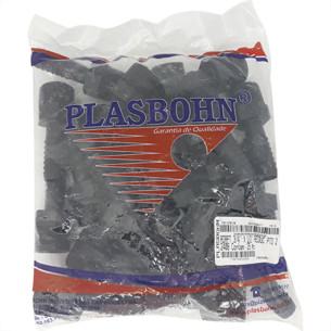 Adaptador Rosca Externa Plasbohn B 3/4 Preto . / Kit C/ 50 Unidades