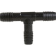 Tee Interno Plasbohn Triplo 1/2 Preto - Kit C/25 Unidades Tee Interno Plasbohn Triplo 1/2 Preto - Kit C/25 Unidades