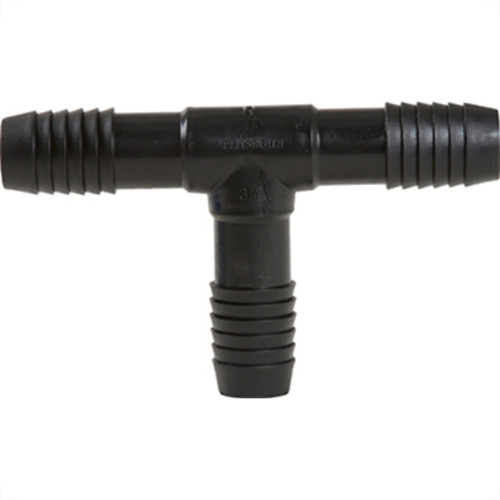 Tee Interno Plasbohn Triplo 3/4 Preto - Kit C/25 Unidades Tee Interno Plasbohn Triplo 3/4 Preto - Kit C/25 Unidades