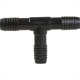 Tee Interno Plasbohn Triplo 3/4 Preto - Kit C/25 Unidades Tee Interno Plasbohn Triplo 3/4 Preto - Kit C/25 Unidades