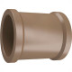 Luva Tigre PVC Liso Liso 3/4 Marrom - Kit C/50 Unidades