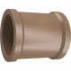 Luva Tigre PVC Liso Liso 1.1/2 Marrom