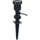 Luminaria Espeto P/Jard Kian Preto-Amb Led 5W Bi Luminaria Espeto P/Jard Kian Preto-Amb Led 5W Bi