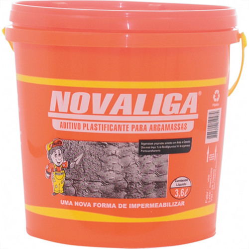 Novaliga Plastificante 3,6 Galao 3,6 Litros Novaliga Plastificante 3,6 Galao 3,6 Litros