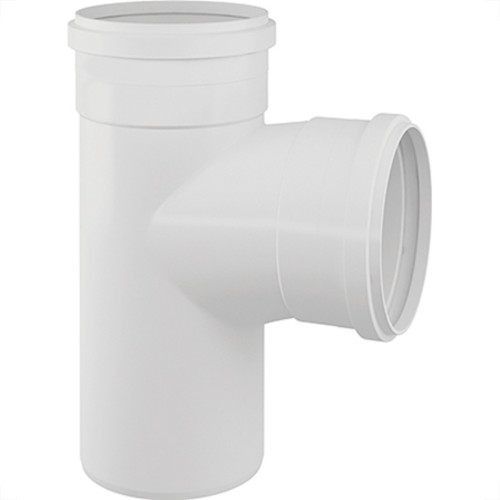 Tee Esgoto Tigre 75 X 50 Branco Tee Esgoto Tigre 75 X 50 Branco