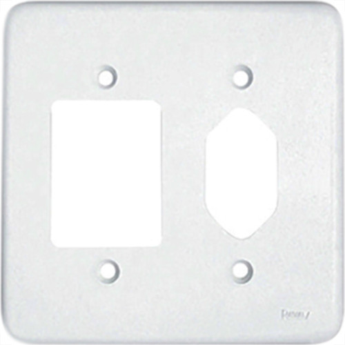 Espelho Placa Radial Pollar 1702027 4X4 3S+1T2P+T Espelho Placa Radial Pollar 1702027 4X4 3S+1T2P+T