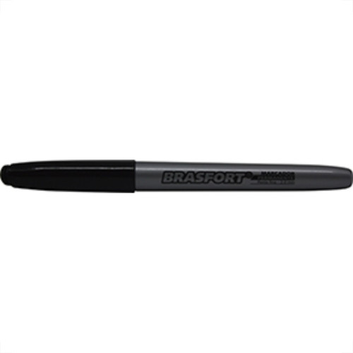 Caneta P/Marcacao Perman.Indl Brasfort Pr - Kit C/12 Unidades Caneta P/Marcacao Perman.Indl Brasfort Pr - Kit C/12 Unidades