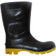 Bota Galocha Crival Preto/Amarelo C.Medio N.40 S/Forro Bota Galocha Crival Preto/Amarelo C.Medio N.40 S/Forro