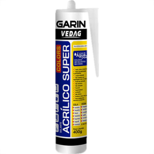 Vedacalha Vedag 400Gr Branca Garin Vedacalha Vedag 400Gr Branca Garin