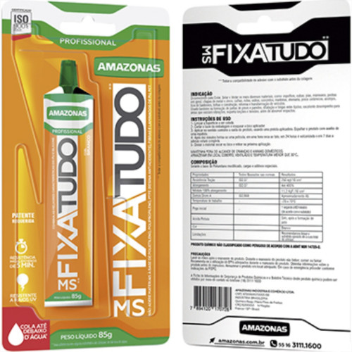 Cola Fixa Tudo Amazonas 85G Cola Fixa Tudo Amazonas 85G