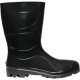 Bota Galocha Crival Preto Cano Medio N.43 S/Forro