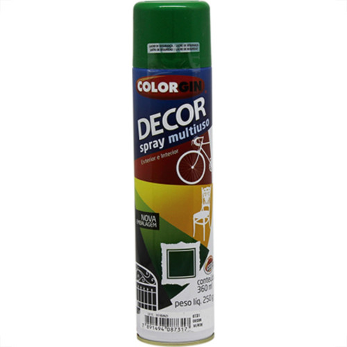 Spray Colorgin Decor Verde 360Ml 8731 Spray Colorgin Decor Verde 360Ml 8731