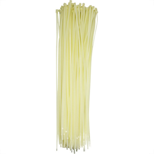 Abracadeira Nylon Brasfort 4,8X450 Branco C/100 Abracadeira Nylon Brasfort 4,8X450 Branco C/100