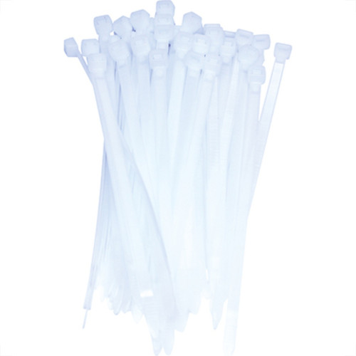 Abracadeira Nylon Brasfort 7,6X450 Branco C/50 Abracadeira Nylon Brasfort 7,6X450 Branco C/50